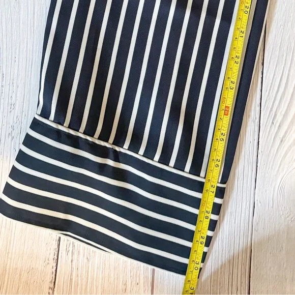 H&M Black and White Striped Button Down Shirt - Picture 8 of 8